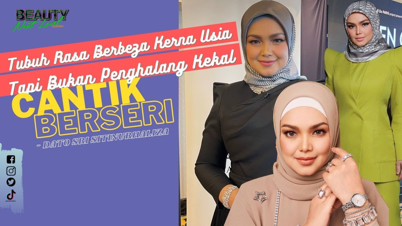 Tubuh Rasa Berbeza Kerna Usia, Bukanlah Penghalang Kekal Cantik Berseri.