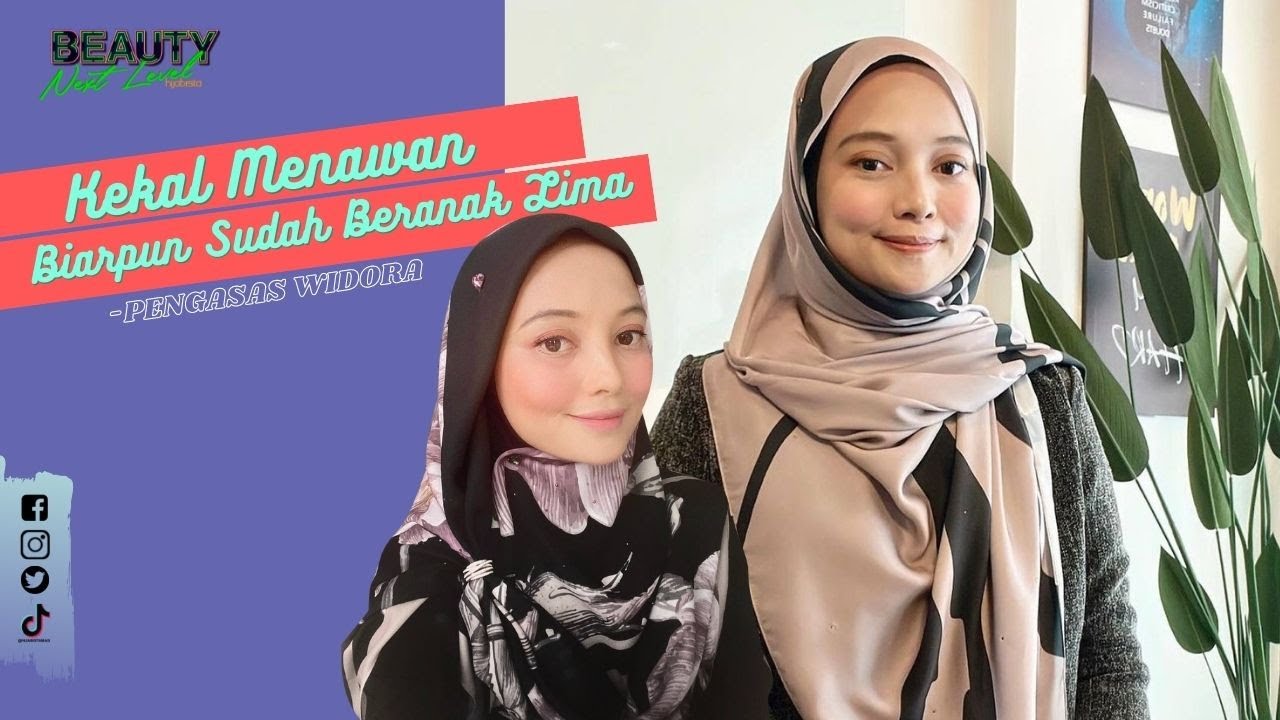 Pengasas Wirdora Kekal Cantik Menawan Biarpun Sudah Beranak Lima