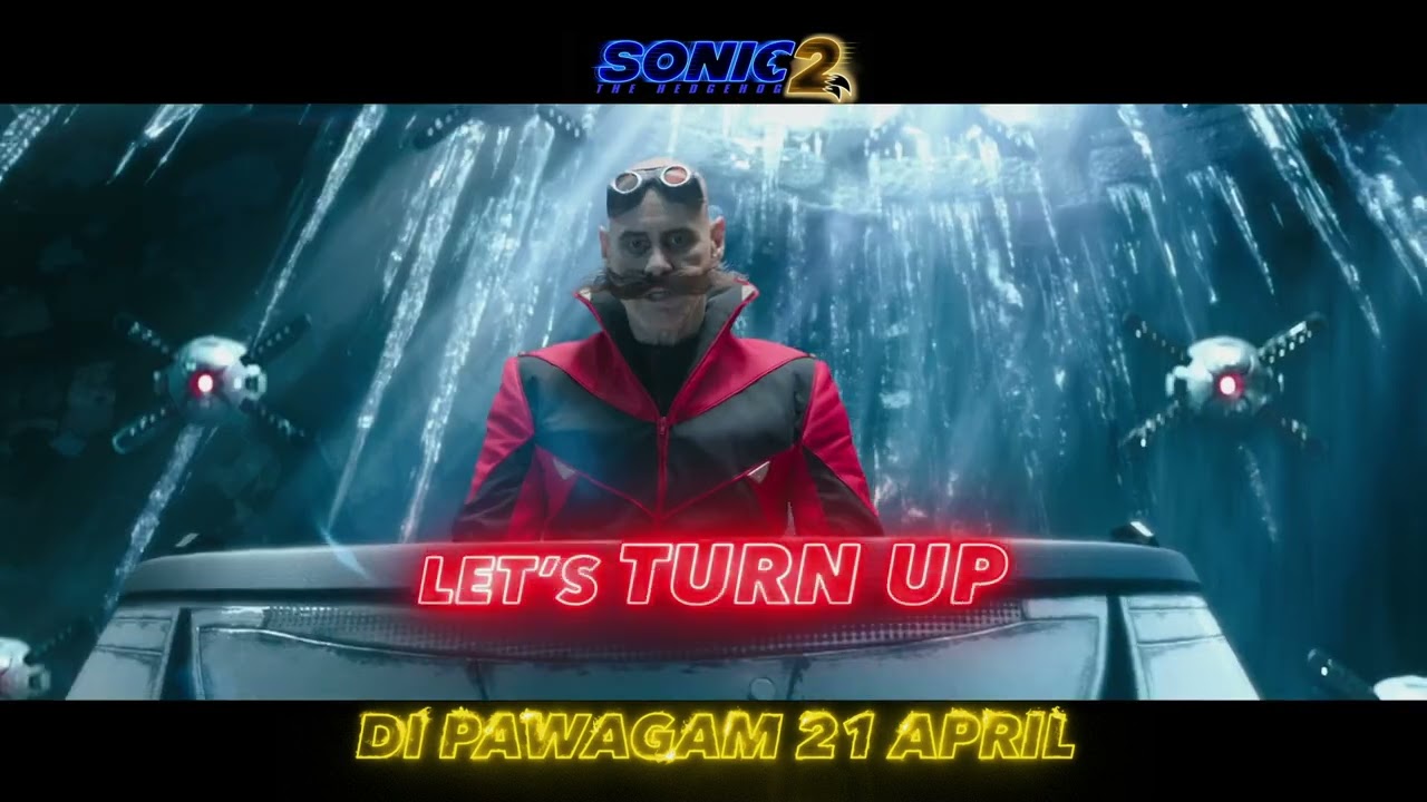 SONIC THE HEDGEHOG 2 | TRAILER H | DI PAWAGAM 21 APRIL