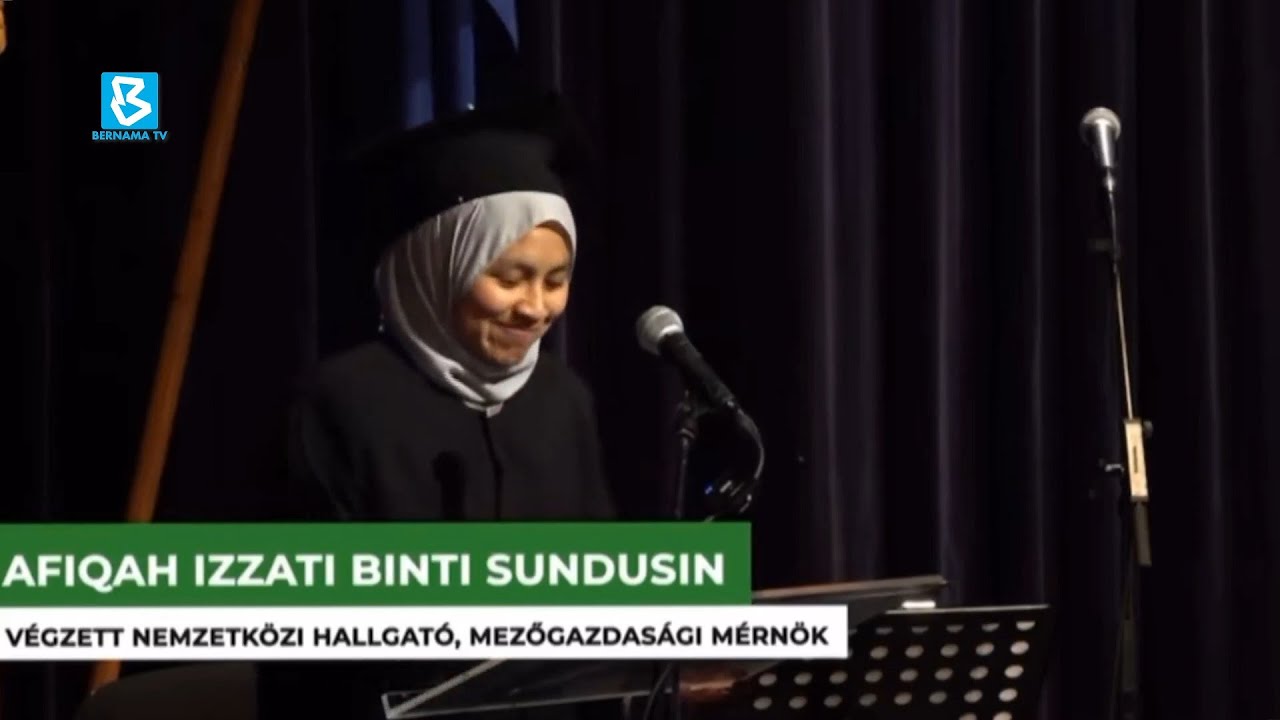 Sabah student in Hungary showcases Malaysia's ethnic diversity