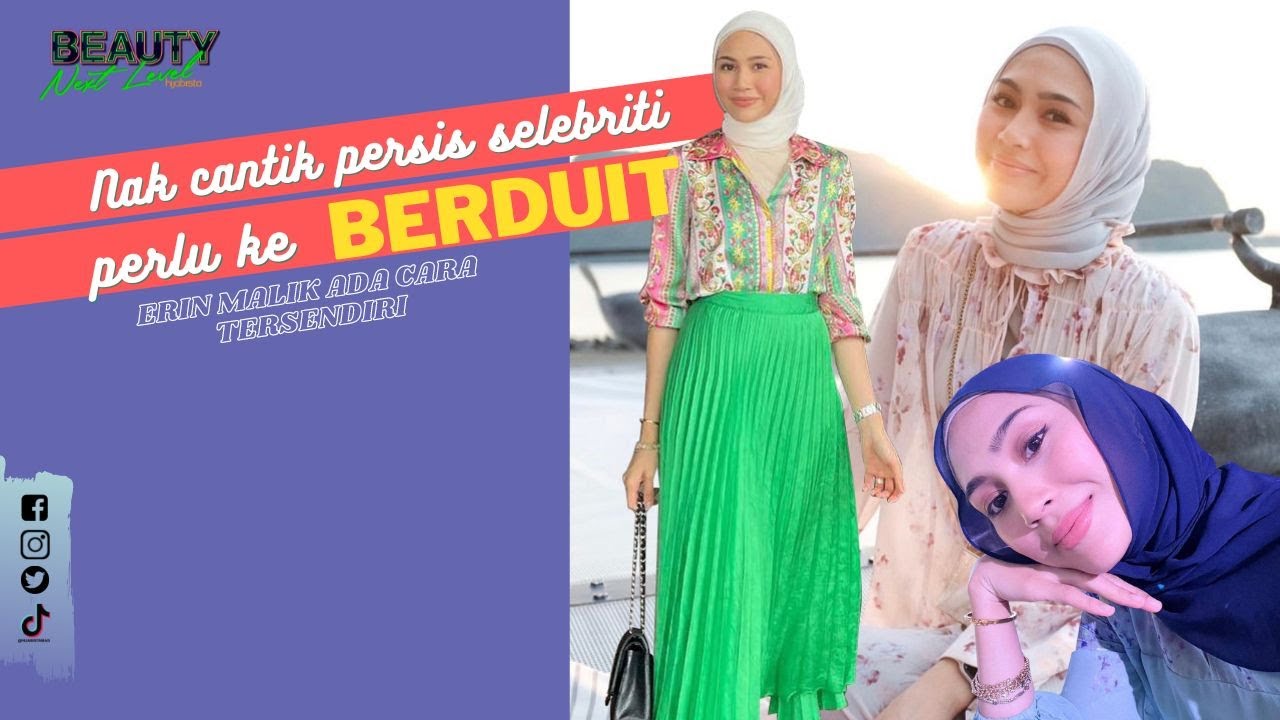Nak cantik persis selebriti, perlu ke berduit?