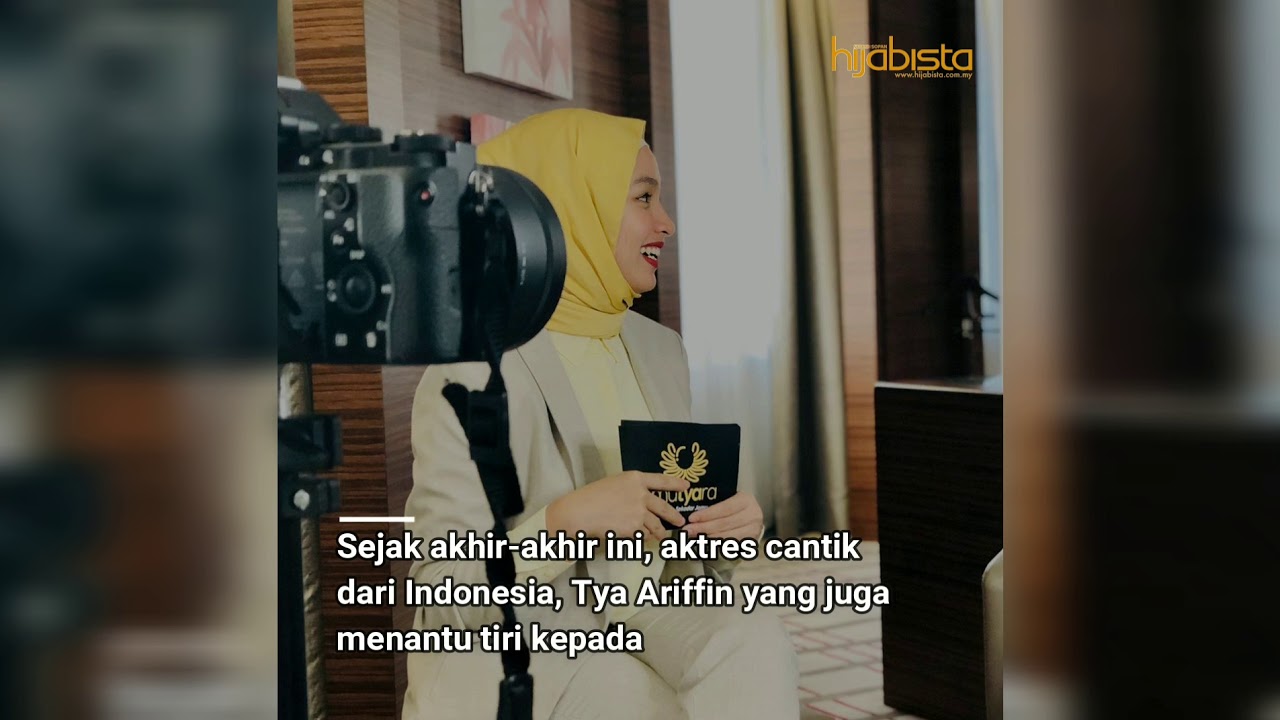 Manisnya Tya Ariffin Berhijab!